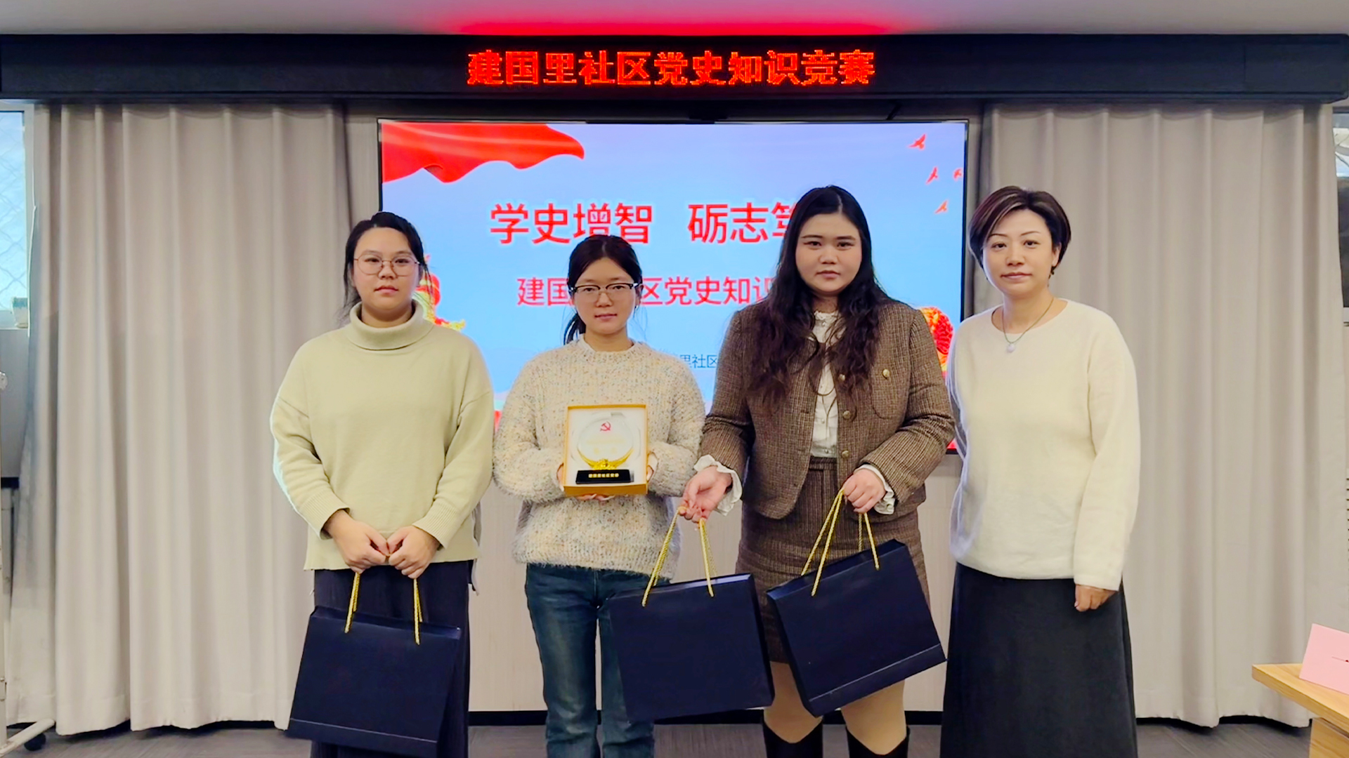 感悟党史 踔厉前行：家理律师事务所荣获建国里社区党史知识竞赛第一名！